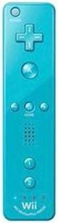 Actual product image Nintendo Wii Remote Plus Controller, Blue (Wii)
