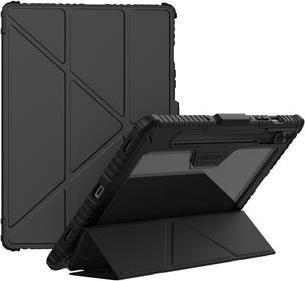 Produktbild Samsung Nillkin Bumper PRO Protective Stand Case Multi-angle für Galaxy Tab S9/S10 FE Schwarz (Samsung Galaxy Tab S10 FE, Samsung Galaxy Tab S9)