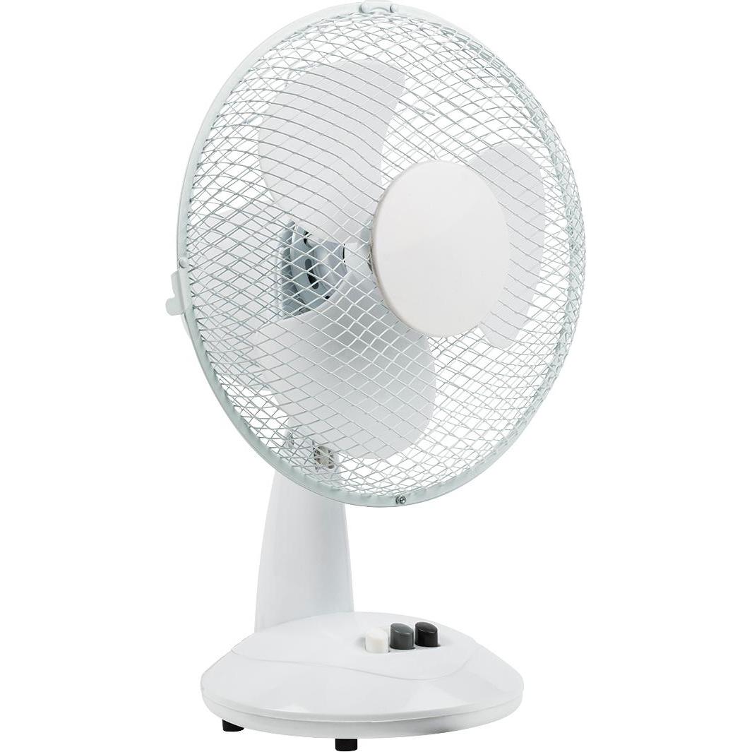 Valueline VL-FN09 Tischventilator 23 cm, Ventilator, Weiss