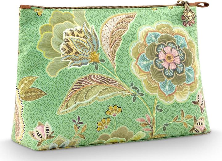 Image du produit PIP Studio Caryn Kosmetiktasche Kombi Matata grün 26x7.5x18cm/22x1x13cm