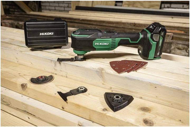 Productafbeelding Hikoki CV18DAW2Z Multitool 18V ohne Akkus und Ladegerät im Systemkoffer II