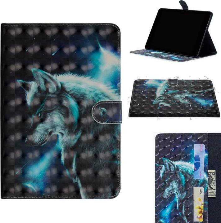 Immagine prodotto Cover-Discount iPad 10.2 - Custodia Glitter Effect Wolf (iPad 10.2)