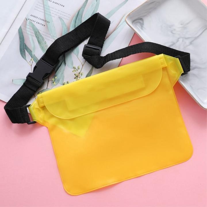 Actual product image Cover-Discount Waterproof bag Dry Bag for mobile and small goods yellow
