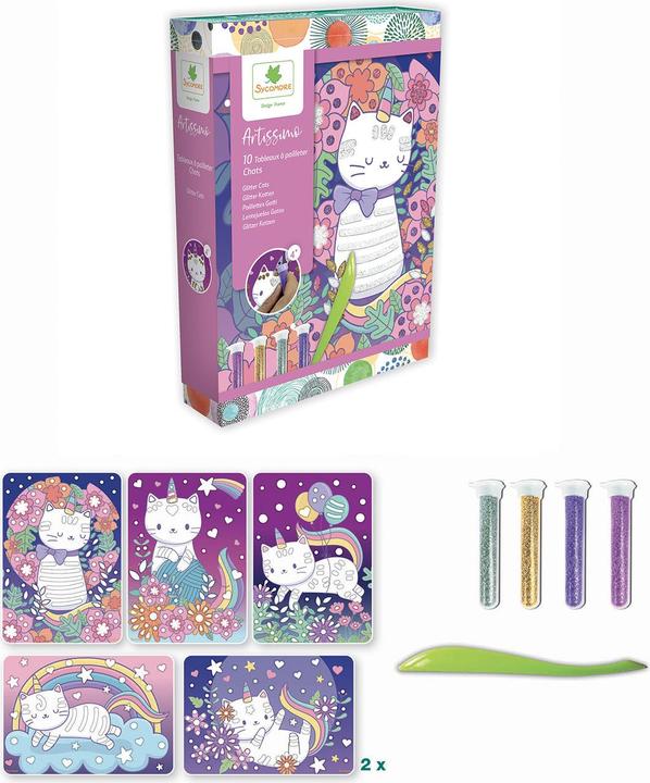 Actual product image Sycomore Artissimo Pm Paillettes Chats (Fr-De-It)