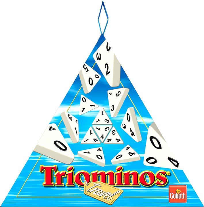Actual product image Goliath Toys Triominoes Triangular Journey (German, English, French, Italian, Swiss German)