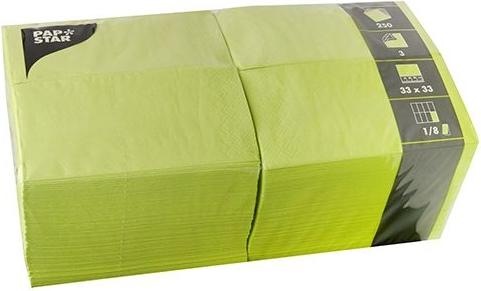 Produktbild Papstar 87227 Papierserviette Seidenpapier Limette (e) (250 x, 33 x 33 cm)