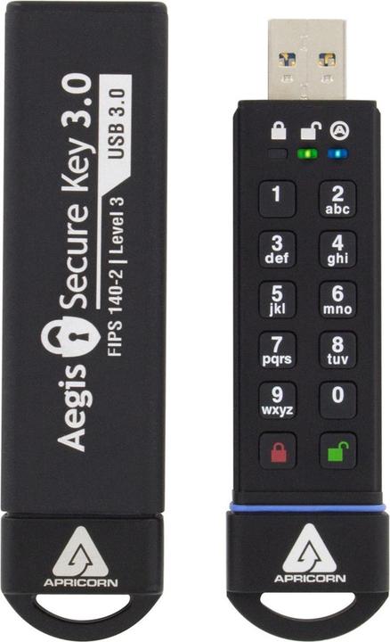 Image du produit Apricorn SecureKey (16 Go, USB-A, USB 3.0)