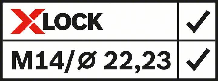 Produktbild Bosch Professional Zubehör PRO Schneiden und Schleifen X-Lock Set, 125 x 1 x 22,23 mm