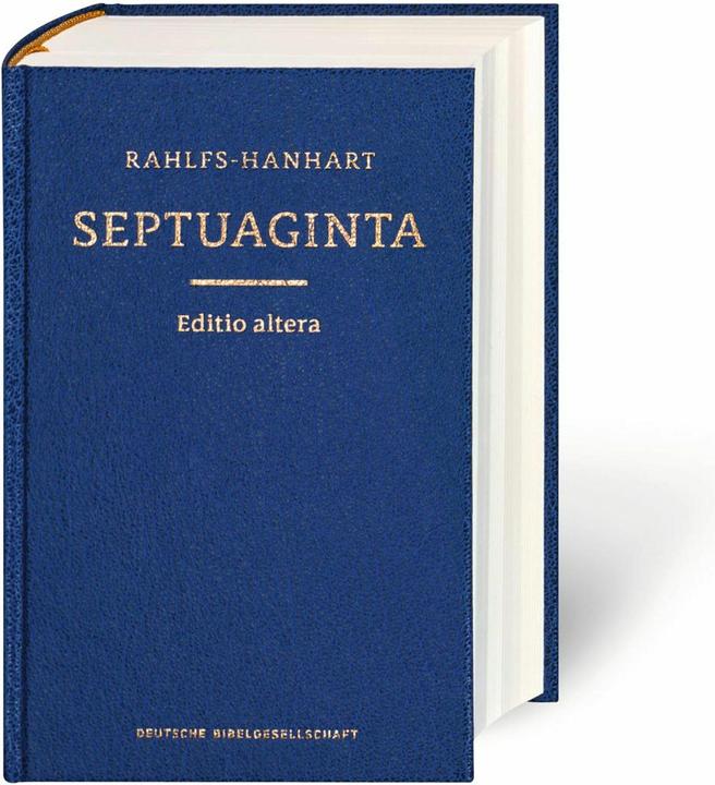 Image du produit Septuaginta. Editio altera (Allemand, Alfred Rahlfs, Robert Hanhart, 2014)