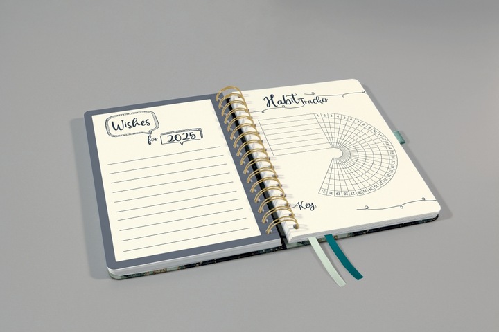 Produktbild Sigel Spiralbuchkalender (A5, Deutsch, Französisch, Englisch, Niederländisch)