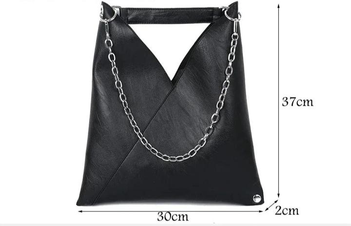Only-Bags.Store Lederhandtaschen Taschen Designer Grosse Kapazität Tote Einfache Kette Schulter