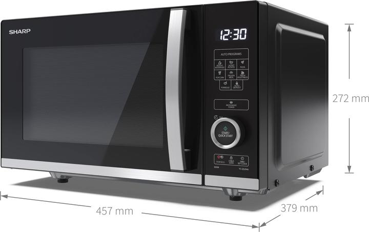 Actual product image Sharp Microwave Solo QS204AE sw (20 l)