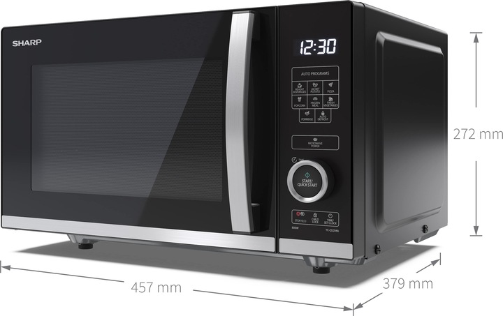 Image du produit Sharp Micro-ondes Solo QS204AE sw (20 l)