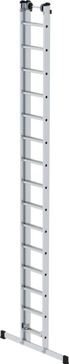 Productafbeelding Günzburger Aluminium Uitschuifladder met Standaard Traverse met 2 x 15 sporten (Plankladder)