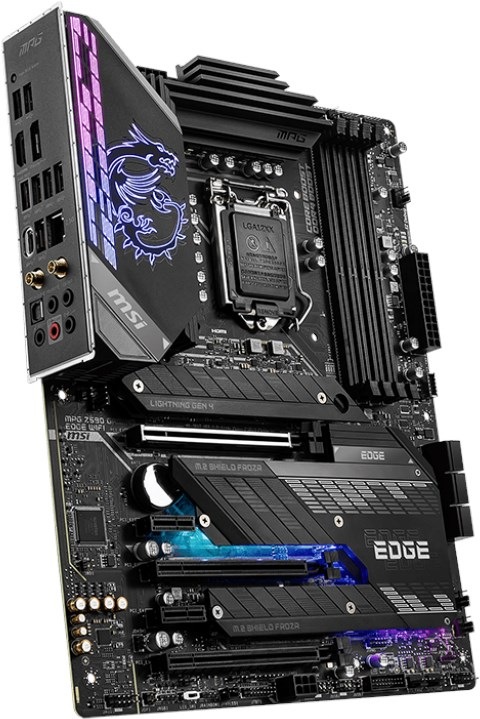 Image du produit MSI MPG Z590 Gaming Edge Wifi (LGA 1200, Intel Z590, ATX)