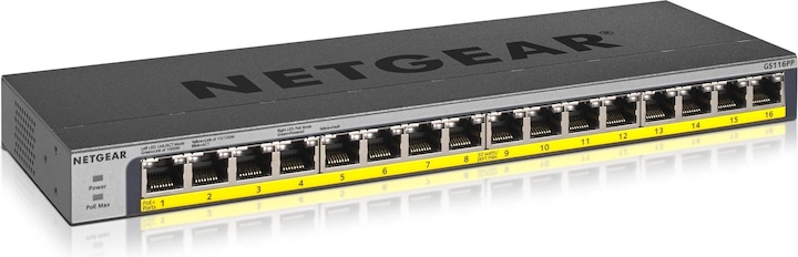 Immagine prodotto Netgear Gs116pp (16 Porti)