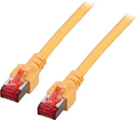 Actual product image EFB Elektronik Manufacturer: RJ45 patch cable S/FTP, Cat.6, LSZH, 40m, yellow The shielded Cat.6 (S/FTP, CAT6, 40 m)