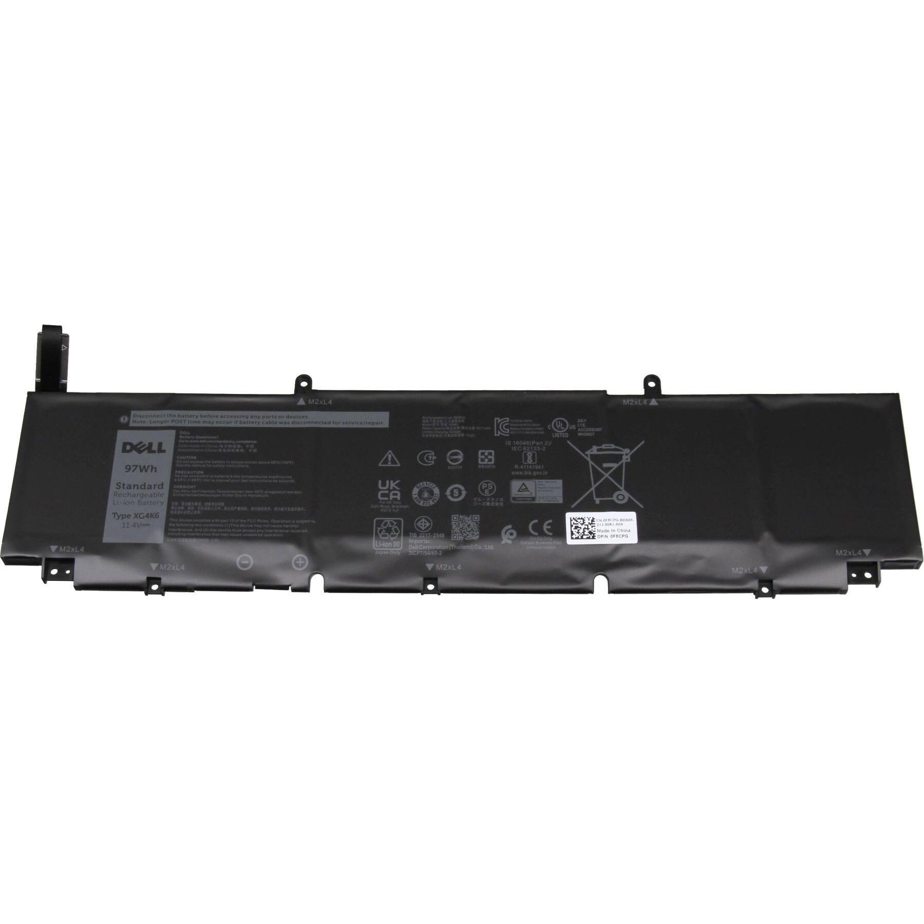 Thumbnail - Dell 0F8CPG (6 Zellen, 8071 mAh), Notebook Akku