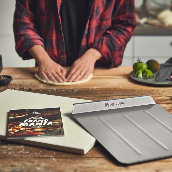 Immagine prodotto Burnhard Pietra per pizza (35 x 45 x 1,5 cm)