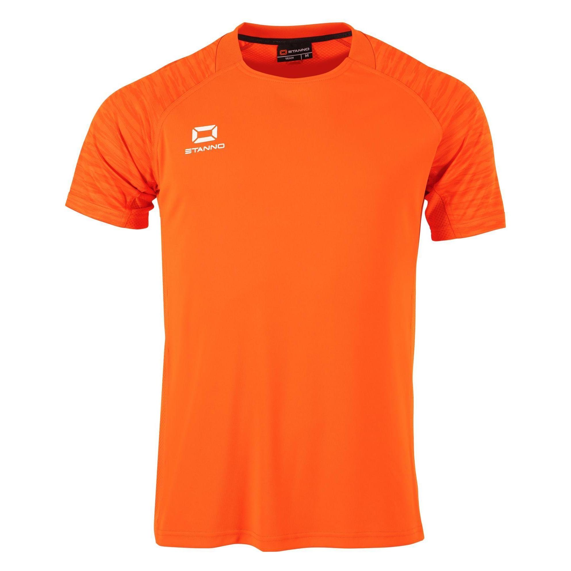 Stanno, Herren, Sportshirt, Bolt Trikot (L), Orange, Grün, L