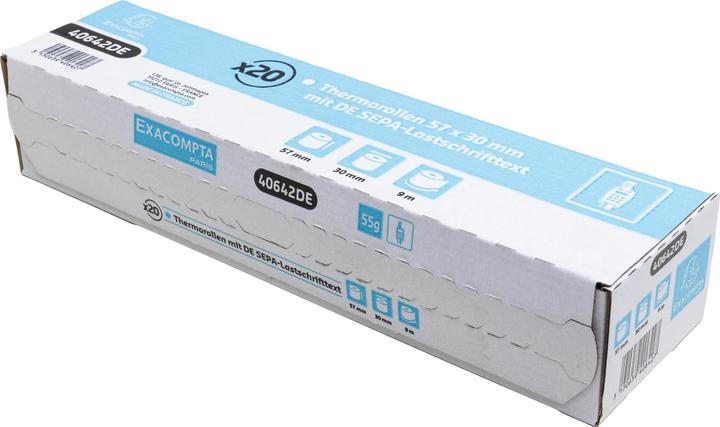 Produktbild Exacompta ThermoKassenrolle EC-Cash57x30