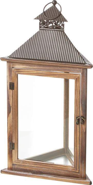 Actual product image Balthasar Wooden lantern (295 x 250 x 540 mm, 1 x)