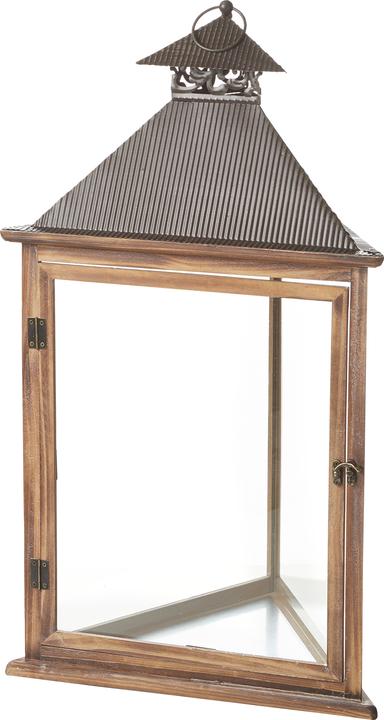 Balthasar Wooden lantern (420 x 370 x 730 mm, 1 x)