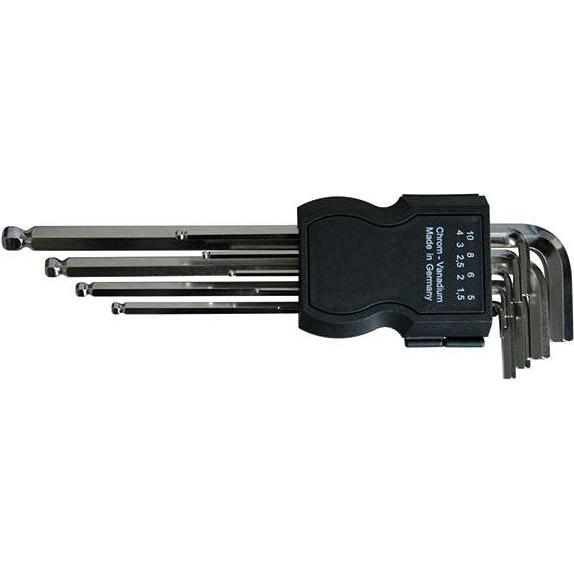 Haupa, Sechskantschlüssel, Schlüsselsatz 6-Kant PVC-Sockel 9tlg 100921