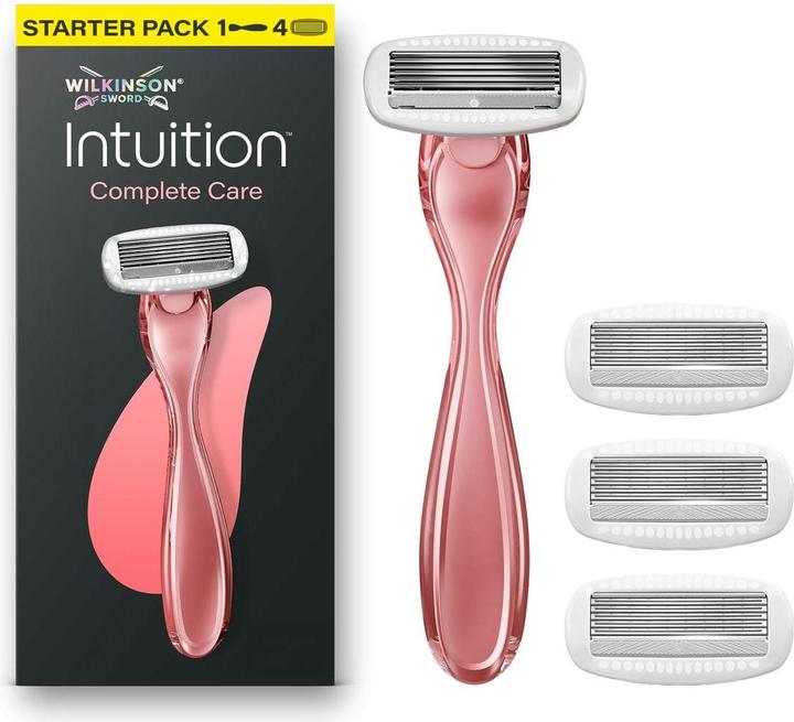 Actual product image Wilkinson Intuition Complete Razor with Replaceable Blades