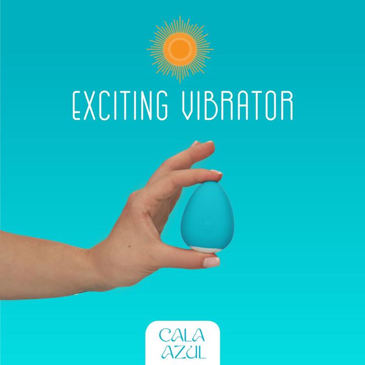 Produktbild Cala Azul San Antonio Vibrating Egg - Azul