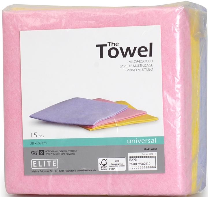 Image du produit Elite Chiffon à usage général (15 pcs)
