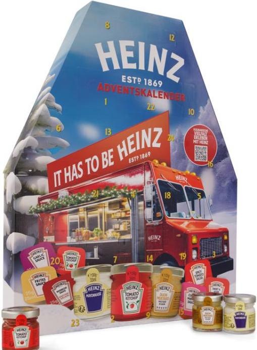 Actual product image Geschenkidee Heinz Advent calendar (350 g)