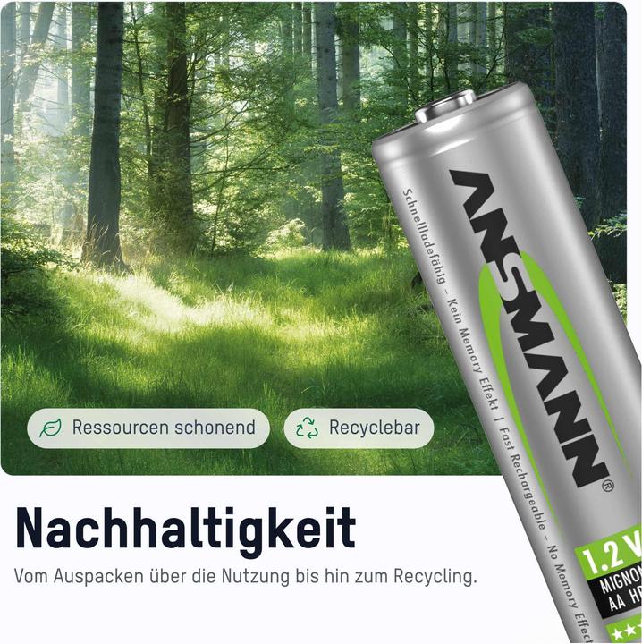 Produktbild Ansmann Solar (1 Stk., AA, 800 mAh)