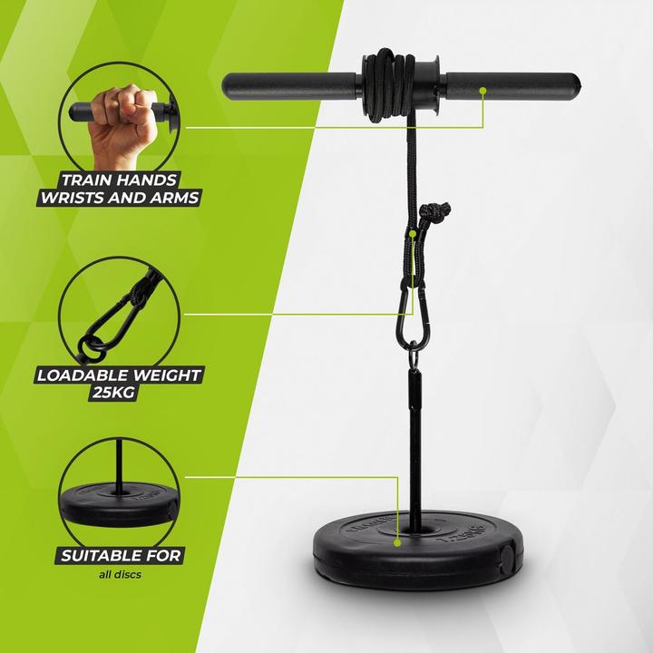 Produktbild Virtufit Rullo da polso Pro - Trainer per avambracci