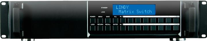 Productafbeelding Lindy Modulaire AV-matrix 8 x 8 poorten basisbehuizing. Voor HDMI, DVI, HDBaseT,...