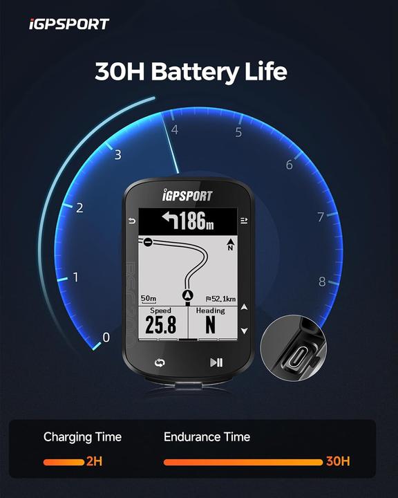 Actual product image iGPSport BSC200 bicycle computer