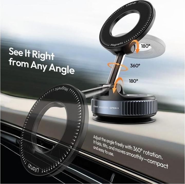 Actual product image Ulanzi SK 25 Mobile PhoneSuction Cup Holder