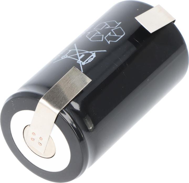 Actual product image AccuCell Akku Mono mit Lötfahne in U-Form (1 pcs., 5000 mAh, Rechargeable battery)