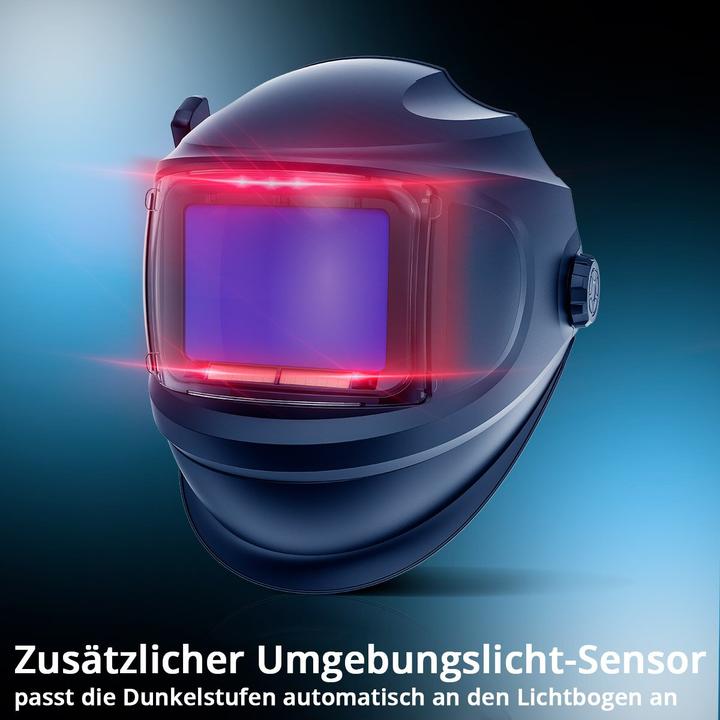 Produktbild Stahlwerk Schweisshelm MASTER 3-in-1 mit Fernbedienung, klappbarem Visier