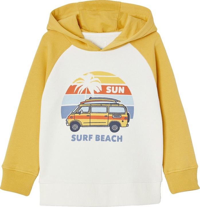 Immagine prodotto Vertbaudet Jungen Kapuzensweatshirt mit Surfer-Print (86)