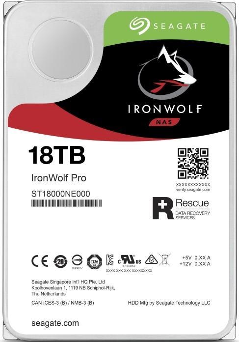 Produktbild Seagate IronWolf Pro (18 TB, 3.5", CMR)