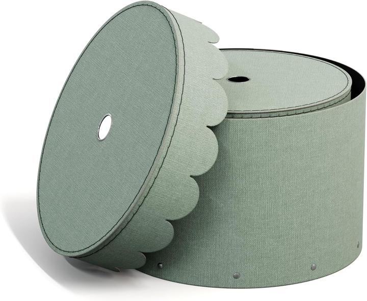 Produktbild Bigso 2er-Set Runde Aufbewahrungsbox mit Deckel (2x)