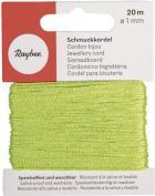 Image du produit Rayher Cordon pour bijoux, vert clair, 20 m