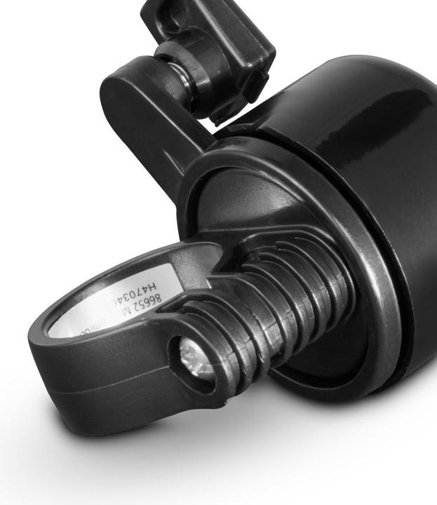 Image du produit Hama Fahrradklingel, klein, leichte Miniglocke, ⌀ 3,5 cm, Schwarz