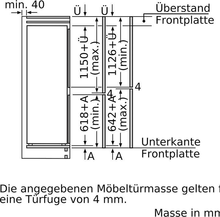 Produktbild Bosch Hausgeräte KIS87ADE0H (272 l)