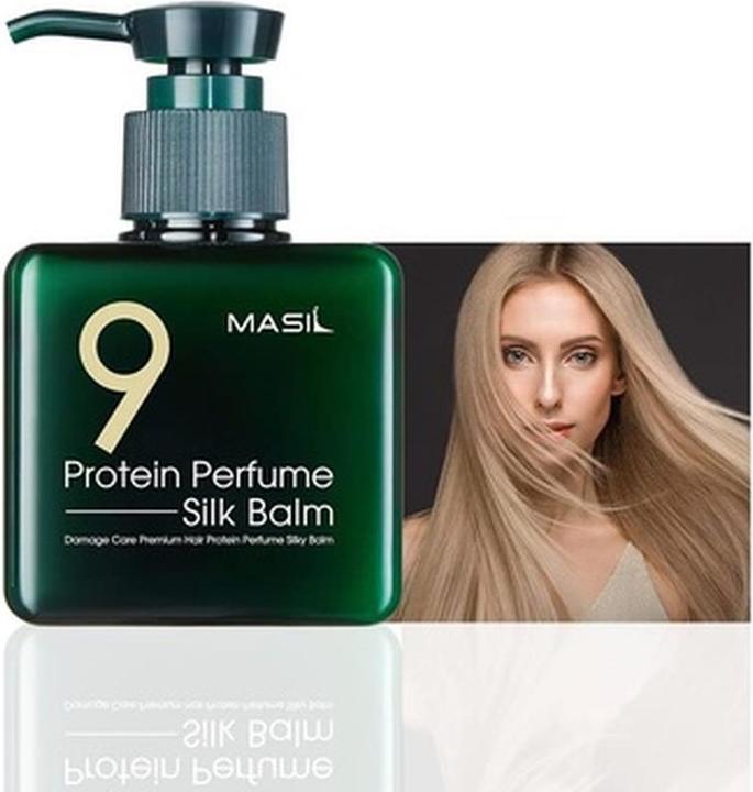 Produktbild Masi 9 Conditioning Balm Hydrating Smoothing Moisture Fibroin Protein Hair Essence Silk Balm 6.08floz - A (180 ml)