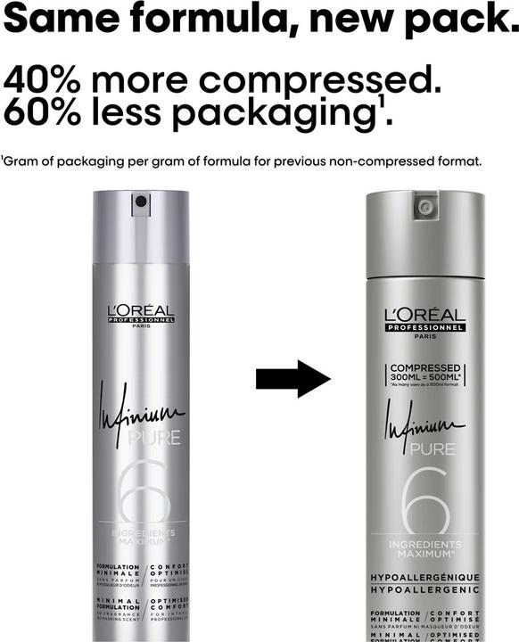 Actual product image L'Oréal Professionnel Infinium Pure (300 ml)
