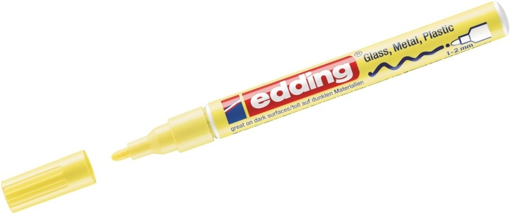 Immagine prodotto Edding 751 - Marcatore di vernice (Giallo, 1 mm, 10 x)