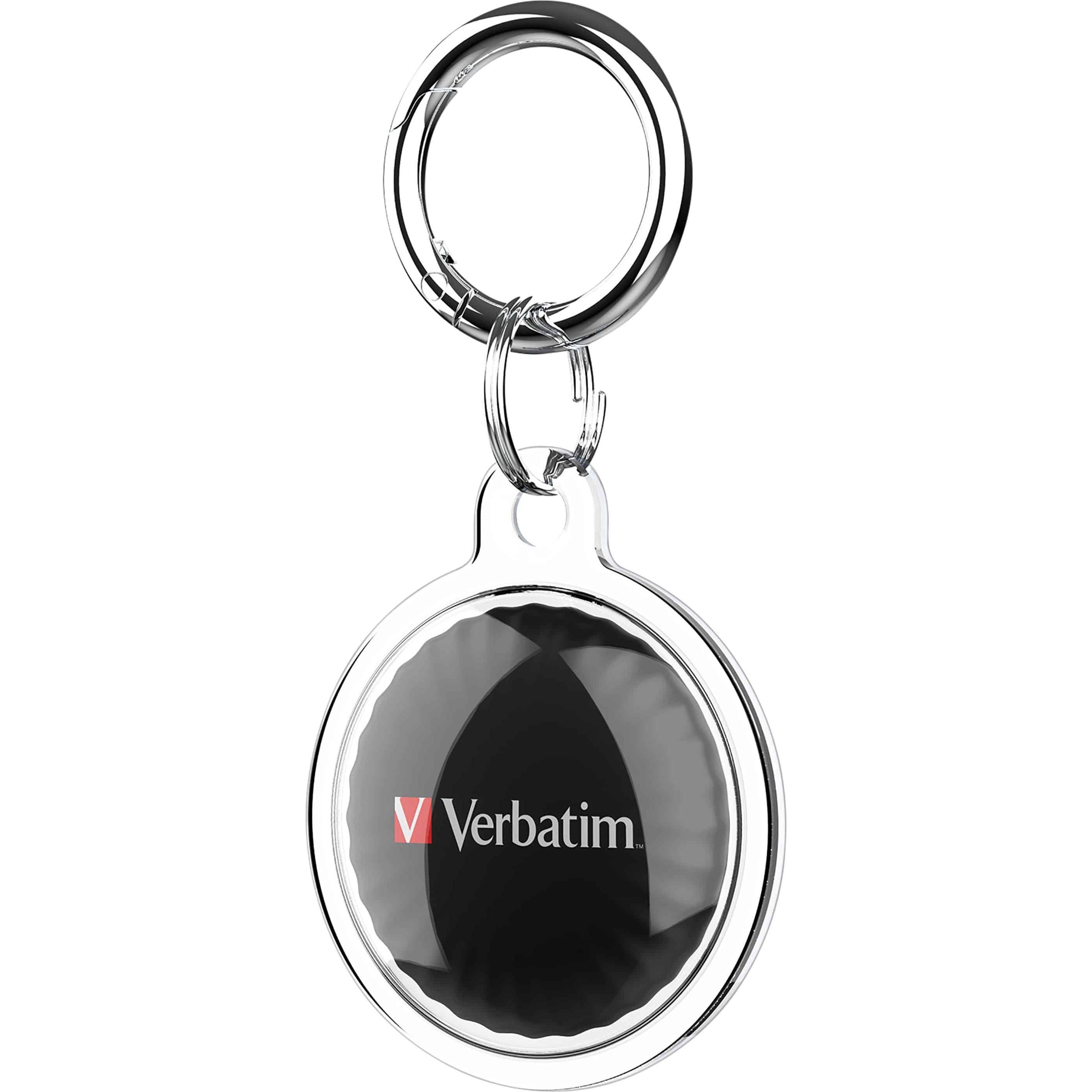 Verbatim My Finder Coin, schwarz Bluetooth Item Finder 32133 (iOS), Tracker, Schwarz