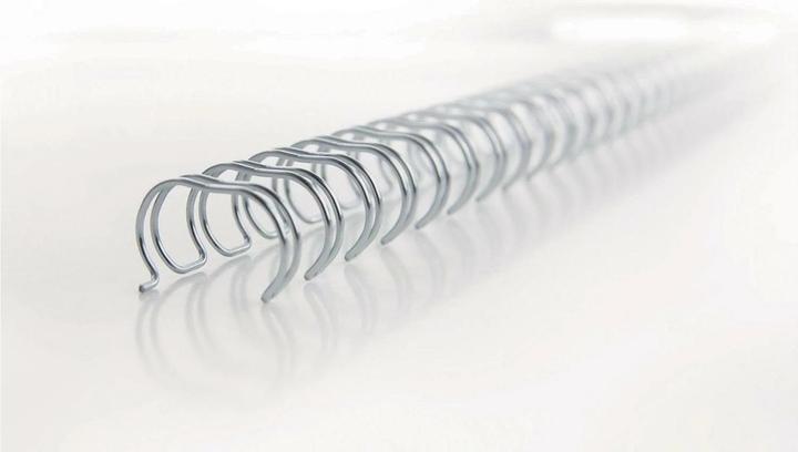 Image du produit GBC Dos de reliure fil métallique 12.5mm, 34 anneaux, argent, 100 pcs.